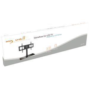 Produktbild für TV-Ständer myWall HP2DL, schwarz, Metall &amp; Glas