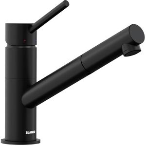 Küchenarmatur BLANCO KANO-S 527653, schwarz matt