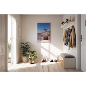 Produktbild für Wandbild Sinus-Art Santorini Griechenland, 80 x 120 cm