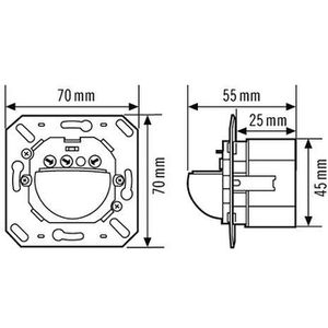 Produktbild für Bewegungsmelder Esylux MD 180i/R