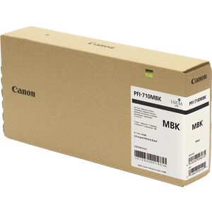 Produktbild für Tinte Canon PFI-710MBK schwarz matt