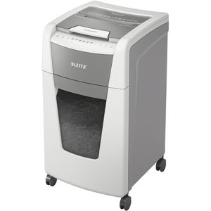 Aktenvernichter Leitz 8016 IQ Autofeed Office 300, mit Rollen