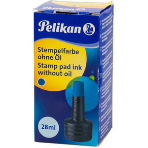 Produktbild für Stempelfarbe Pelikan 351213, wasserbasiert, blau