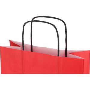 Produktbild für Papiertüten Mailmedia rot