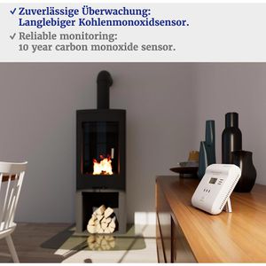 Produktbild für CO-Melder Hekatron KonexXt CO One, mit Batterie