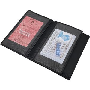 Produktbild für Portemonnaie MJ-Design-Germany schwarz, aus Echt Leder