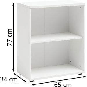 Produktbild für Aktenregal Möbelpartner Serie 200, Holz