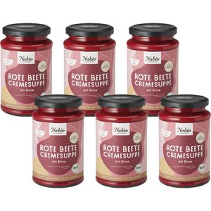 Produktbild für Fertiggericht Nabio Rote Beete Cremesuppe, Bio