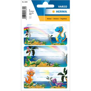 Produktbild für Buchetiketten Herma 1889 Vario, Dinos