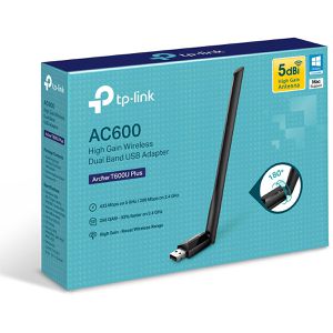 Produktbild für WLAN-Adapter TP-Link AC600, Archer T600U Plus, USB 2.0