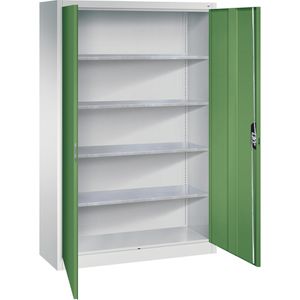 Werkzeugschrank CP-Möbel 8930-00, aus Metall, grau / grün