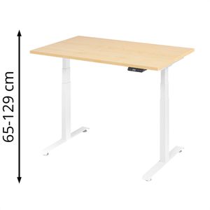 Produktbild für Schreibtisch Böttcher-AG Base Lite, ahorn / weiß