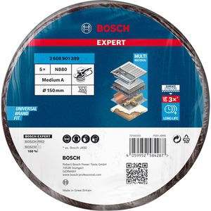 Produktbild für Schleifvlies Bosch Expert N880, 2608901389, Körnung mittel
