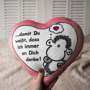 Produktbild für Sofakissen Sheepworld Denke, 48183, rosa