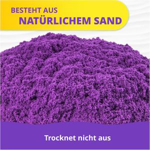 Produktbild für Kinetischer-Sand Kinetic-Sand Colour Bag, lila