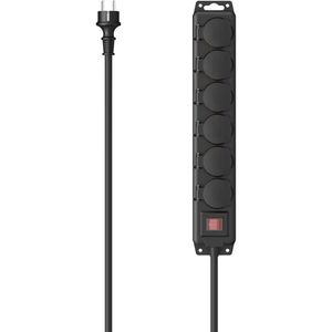 Produktbild für Steckdosenleiste Hama 223065, mit 2m Kabel