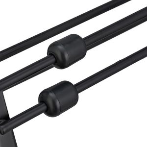 Produktbild für Topfdeckelhalter Relaxdays 10049440, schwarz, aus Metall