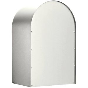 Produktbild für Briefkasten Burg-Wächter Nordic 3680 Ni, silber, aus Edelstahl