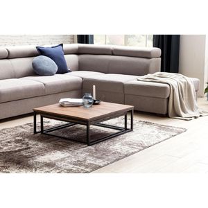 Produktbild für Couchtisch Wohnling WL5.054, aus Massivholz / Metall, sheesham
