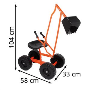Produktbild für Rutschauto small-foot 4628, Bagger mit Rädern