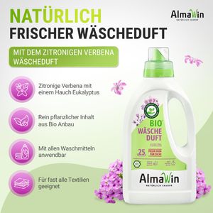 Produktbild für Wäscheparfüm AlmaWin Bio, Verbena