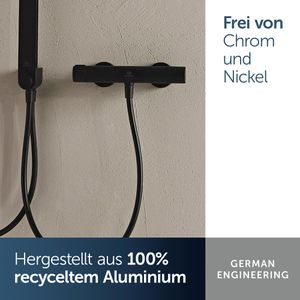 Produktbild für Duscharmatur Ideal-Standard ALU+, BD582XG, schwarz
