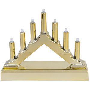 Produktbild für Lichterbogen Ideen-mit-Herz 013164-02, Mini, hellgold