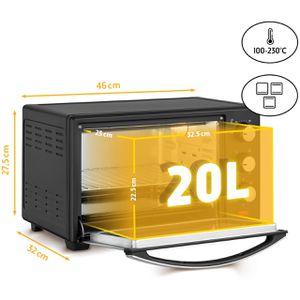 Produktbild für Minibackofen TZS-First-Austria FA-5042-2