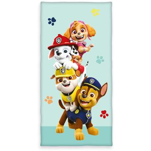 Handtuch Herding Paw Patrol Velourstuch, mit Motiv, 75 x 150cm