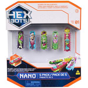 Produktbild für Elektronisches-Haustier Hex-Bots Nano, 5 Stück