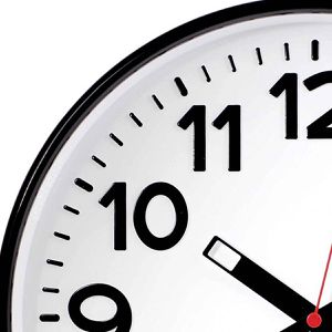 Produktbild für Wanduhr Eurotime 82320, Kunststoff, analog, Quarzuhr