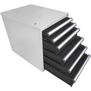 Produktbild für Schubladenschrank ADB 51526, aus Metall