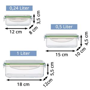 Produktbild für Frischhaltedose KING aus Kunststoff