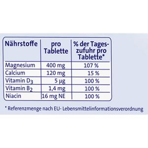 Produktbild für Magnesium Abtei Stark für die Nacht, 30 Tabletten