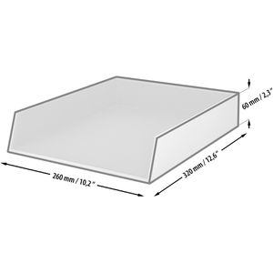 Produktbild für Briefablage Rössler-Papier 1335452490, S.O.H.O. A4