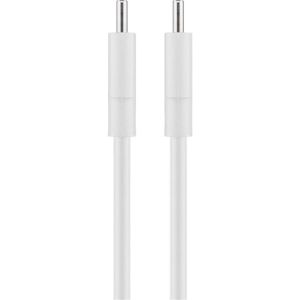 Produktbild für Ladekabel Goobay 66317, weiß, 1m