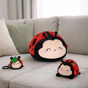 Produktbild für Kuscheltier Legami Ladybug Super Soft Mini MSC0018