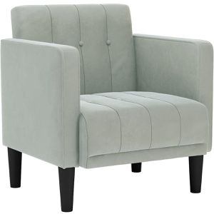 Produktbild für Loungesessel vidaXL 4100553, hellgrau