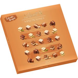 Pralinen Lindt Mini Pralinen Schicht-Nougat, 30 Stück