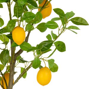 Produktbild für Kunstpflanze Creativ-green Zitronenbaum