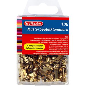 Musterbeutelklammern