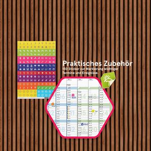 Produktbild für Plakatkalender weekview Colour, Jahr 2026