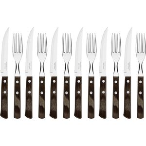 Produktbild für Steakbesteck Tramontina 29899/199, Edelstahl