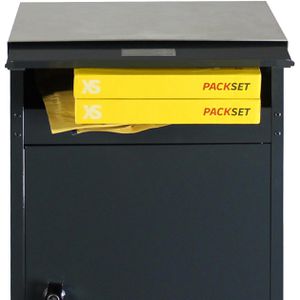 Produktbild für Briefkasten SafePost ScanPro 855 Tiamat, anthrazit, aus Stahl