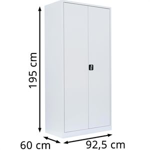 Produktbild für Aktenschrank Lüllmann 530367, aus Metall