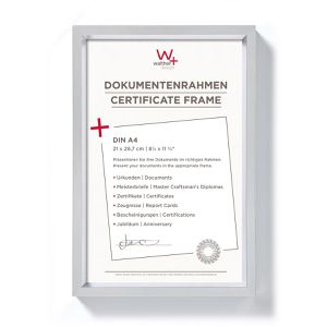 Produktbild für Bilderrahmen walther-design Steel Style ES130S, A4
