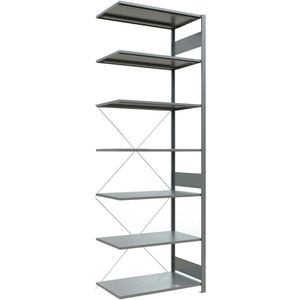 Produktbild für Anbauregal Schulte 12767, 7 Metallböden