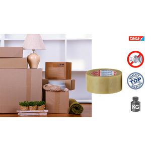 Produktbild für Packband Tesa 4124 Ultra Strong, PVC, transparent