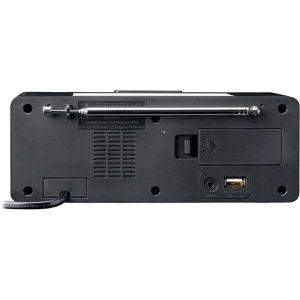 Produktbild für Radiowecker Lenco CR-540BK