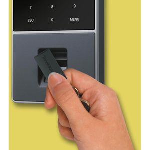 TimeMoto Zeiterfassungssystem TM-828 SC, Terminal Fingerprint, RFID ...